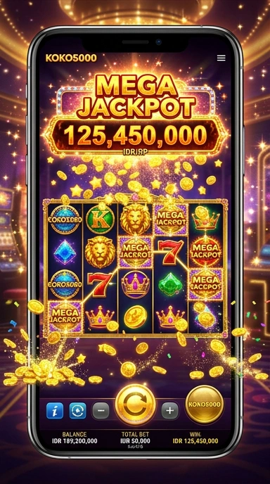 Screenshot antarmuka pengguna koko5000 yang mudah digunakan.