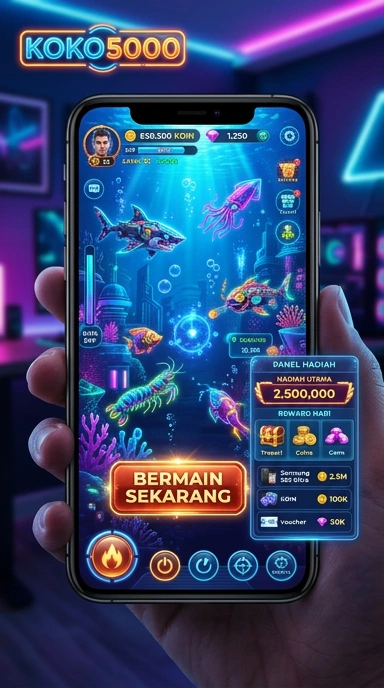 Halaman kategori aplikasi di koko5000 dengan beragam pilihan.